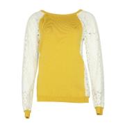 Moschino Pre-Owned Pre-owned Tyg toppar Yellow, Dam