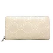 Gucci Vintage Pre-owned Läder plnbcker White, Dam