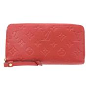 Louis Vuitton Vintage Pre-owned Läder plnbcker Red, Dam