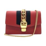 Gucci Vintage Pre-owned Läder gucci-vskor Red, Dam