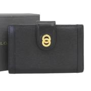 Bvlgari Vintage Pre-owned Läder plnbcker Black, Dam