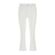 7 For All Mankind Slim-fit Trousers White, Dam