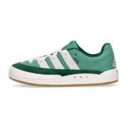 Adidas Grön/Vit/Gummi Låg Sneaker - Adimatic Green, Herr