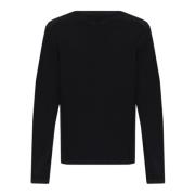 Armani Sweatshirts Black, Herr