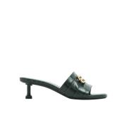 Balenciaga Heeled Mules Green, Dam