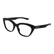 Balenciaga Eleganta optiska glasögon för kvinnor Black, Unisex