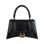 Balenciaga Hourglass Small Handbag Black, Dam