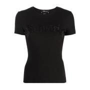 Blumarine T-Shirts Black, Dam