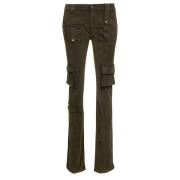Blumarine Slim-fit Jeans Green, Dam