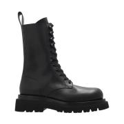 Bottega Veneta Lug ankle boots Black, Dam