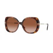 Burberry Snygga solglasögon för kvinnor med ram Brown, Dam