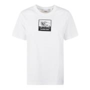 Burberry Klassisk Kollektion T-shirts och Polos White, Dam