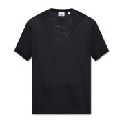 Burberry Tempah T-shirt med logotyp Black, Herr