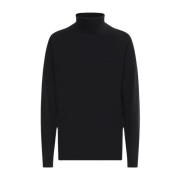 Calvin Klein Stilfull Turtleneck Sweater Black, Herr