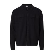 Calvin Klein Svart Cardigan Kostym Black, Herr