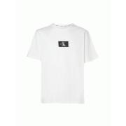 Calvin Klein Premium Ekologisk Bomull Lounge T-Shirt White, Herr