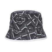 Casablanca Indigo Monogram Denim Hat Gray, Unisex
