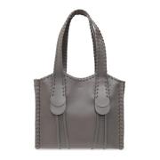 Chloé ‘Mony Medium’ läder shopper väska Gray, Dam