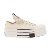 Converse Beige Drkshwd Sneakers DBL Drkstar OX Beige, Dam