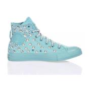 Converse Handgjorda ljusblå sneakers för kvinnor Blue, Dam