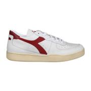 Diadora Vintage Lädersneakers White, Herr