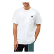 Dickies Herr Vit Enfärgad T-shirt White, Herr