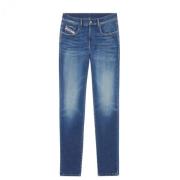 Diesel Stiliga Slim-fit Jeans Blue, Herr
