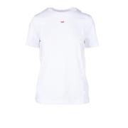 Diesel Vit T-shirt för kvinnor White, Dam