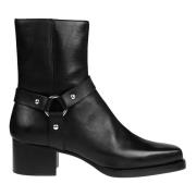 Dsquared2 Läder Ankelboots Black, Dam