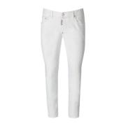 Dsquared2 Skater Vita Jeans - Uppgradera Din Denim Kollektion White, H...