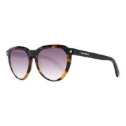 Dsquared2 Bruna Dam Solglasögon, Oval Stil Brown, Dam