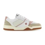 Dsquared2 Multifärgat Läder Spiker Sneakers Multicolor, Dam