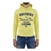 Dsquared2 Gul Bomullsweatshirt Mod.S74GU0056S25217169 Yellow, Herr