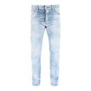 Dsquared2 Slim-fit Jeans för en stilren look Blue, Herr