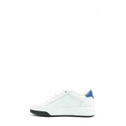 Dsquared2 Läder Casual Sneakers för Män White, Herr