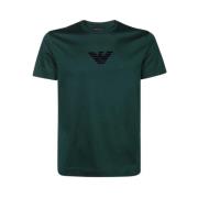 Emporio Armani T-Shirts Green, Herr