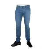 Emporio Armani Stretch Cotton Slim Fit Denim Jeans Blue, Herr