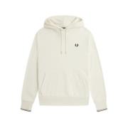 Fred Perry Randig huvtröja Beige, Herr