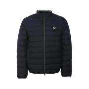 Fred Perry Isolerad jacka med dragkedja Black, Herr