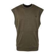 Fred Perry Tricot Tank Top Green, Herr