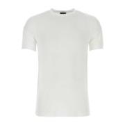 Giorgio Armani T-Shirts White, Herr