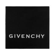 Givenchy Sjal med logotyp Black, Dam