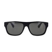 Gucci Ikoniska fyrkantiga solglasögon med polariserade linser Black, H...