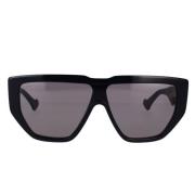 Gucci Minimalistiska solglasögon Gg0997S 002 Black, Herr