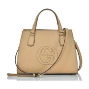 Gucci Cross Body Väska Beige, Dam