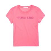 Helmut Lang Standard baby tee Pink, Dam