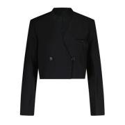 Helmut Lang Skräddarsydd Blazer för Kvinnor Black, Dam