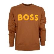 Hugo Boss Sweatshirts Brown, Herr