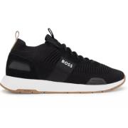 Hugo Boss Shoes Black, Herr