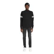 John Richmond Logo Ärm Sweatshirt Black, Herr